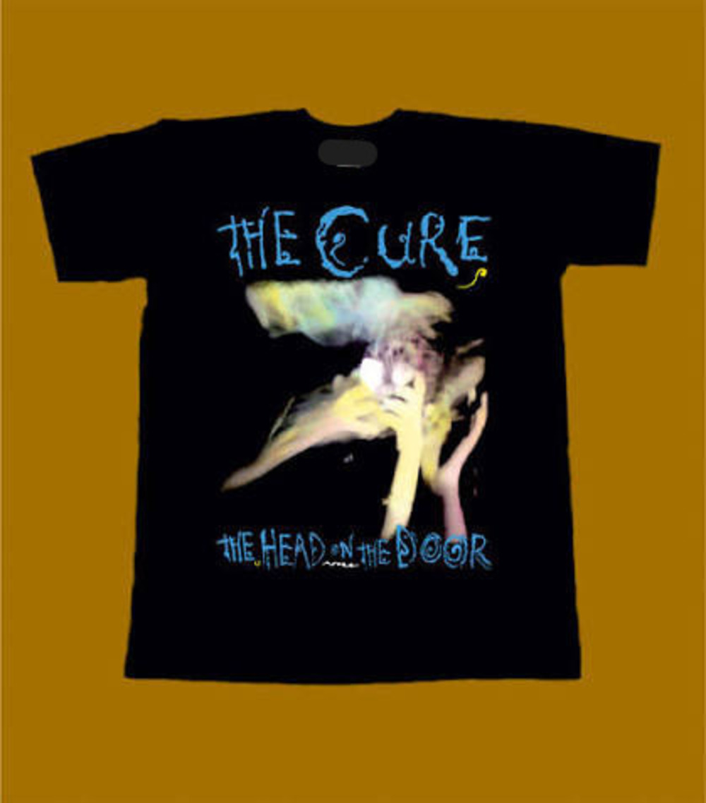 THE CURE T SHIRT THE HEAD ON THE DOOR